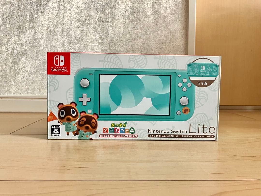 未使用　Nintendo Switch Lite あつまれ どうぶつの森