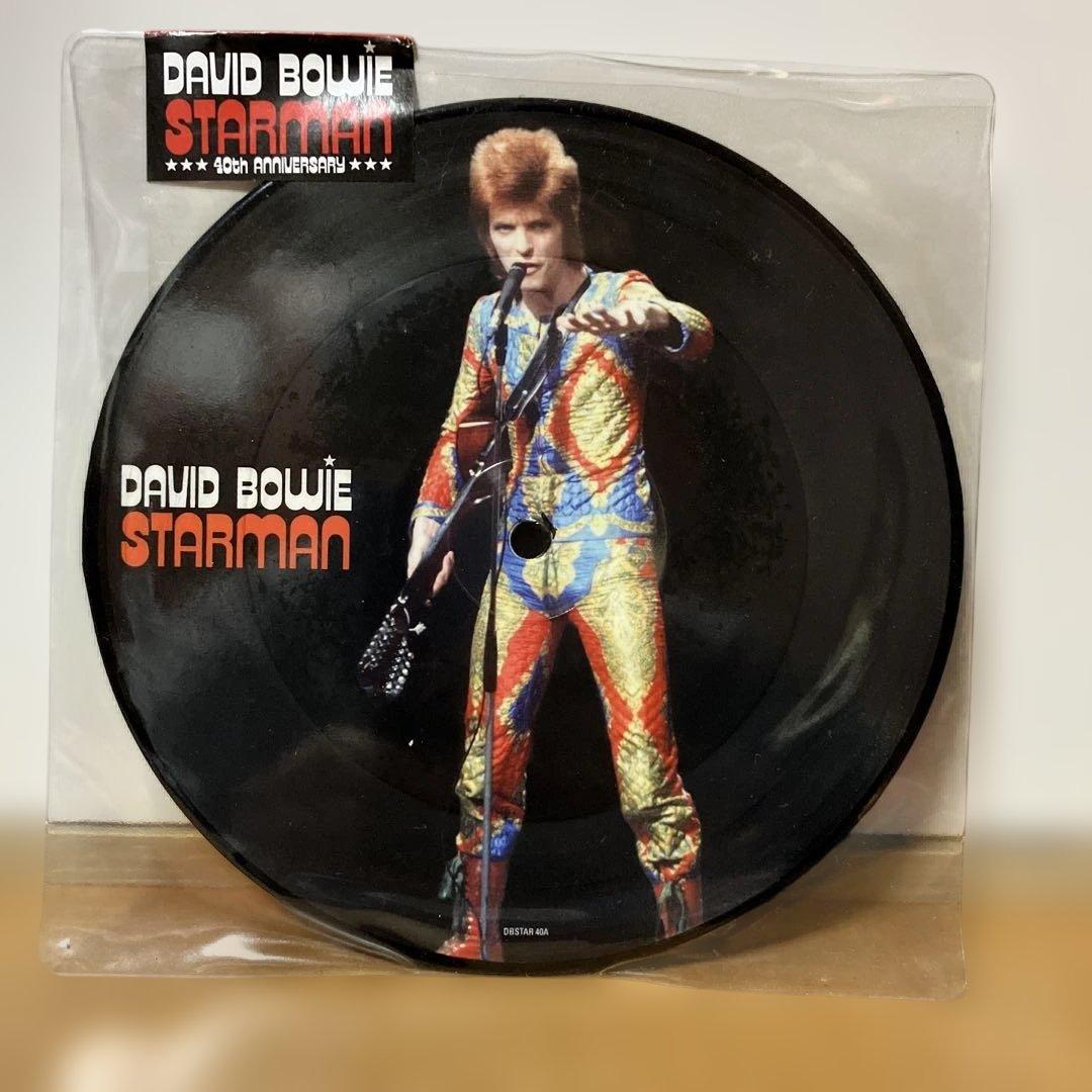 デヴィッド・ボウイ　DAVID BOWIE／STARMAN ピクチャーレコード