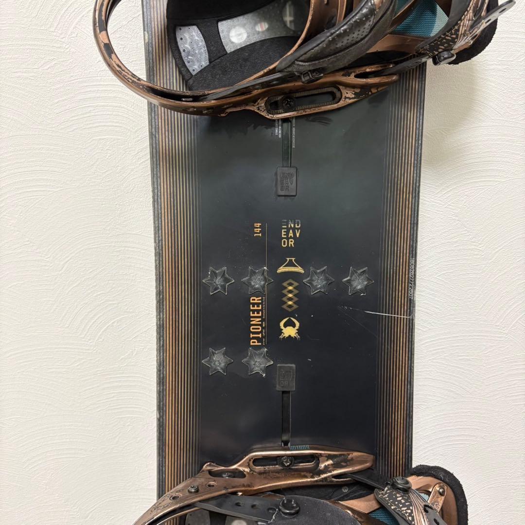 Endeavor BURTON スノーボード バインディング セット