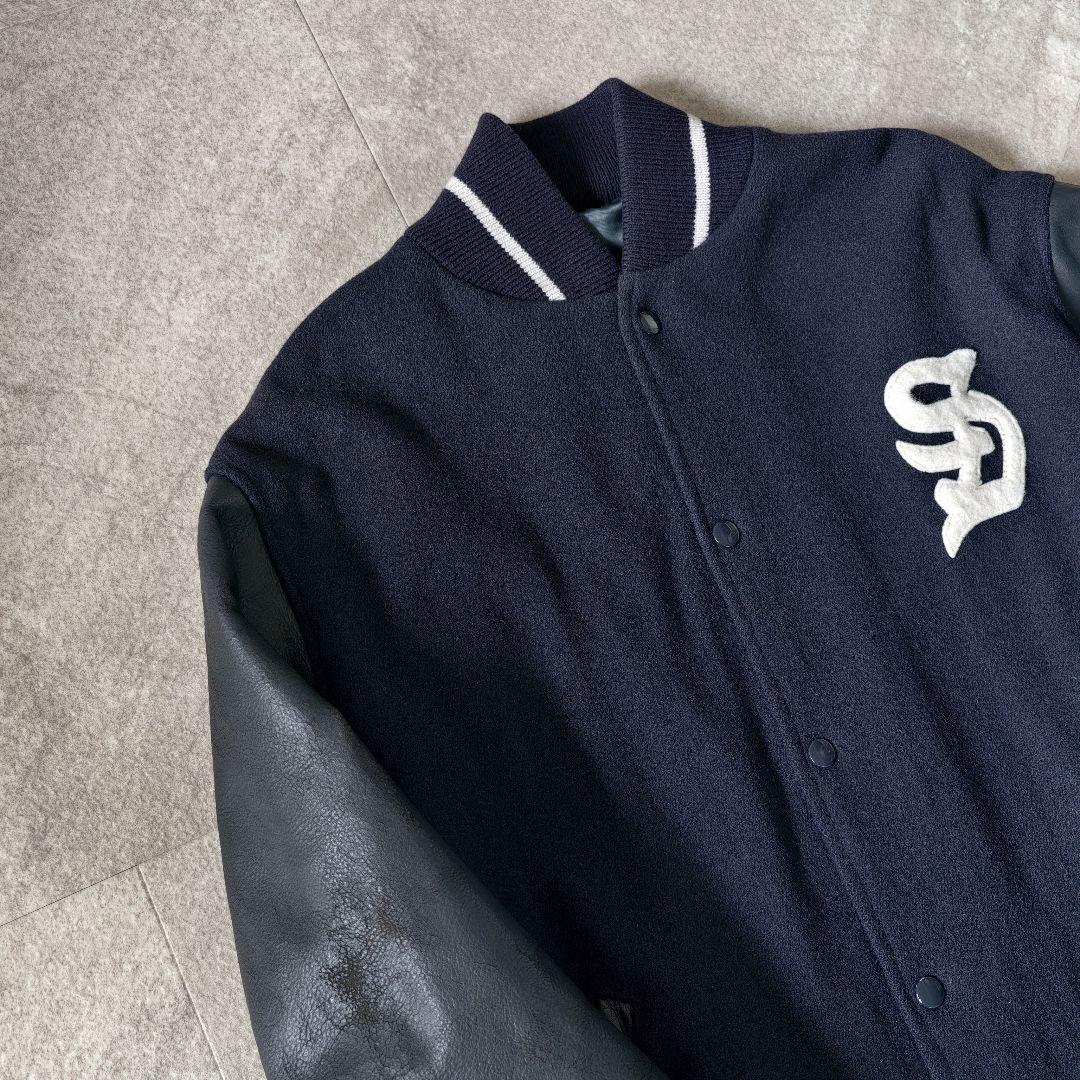 1999 オールド シュプリーム 2nd スタジャン Varsity L 90s