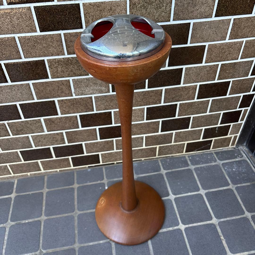 木製灰皿　スタンド灰皿　置き型灰皿