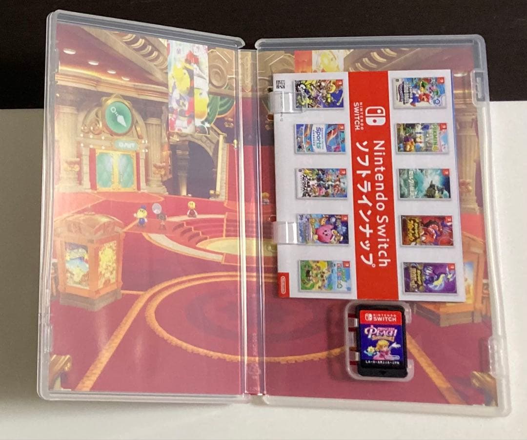 【美品】マリオワンダー、プリンセスピーチ ショータイム、マリオラビッツキングダム