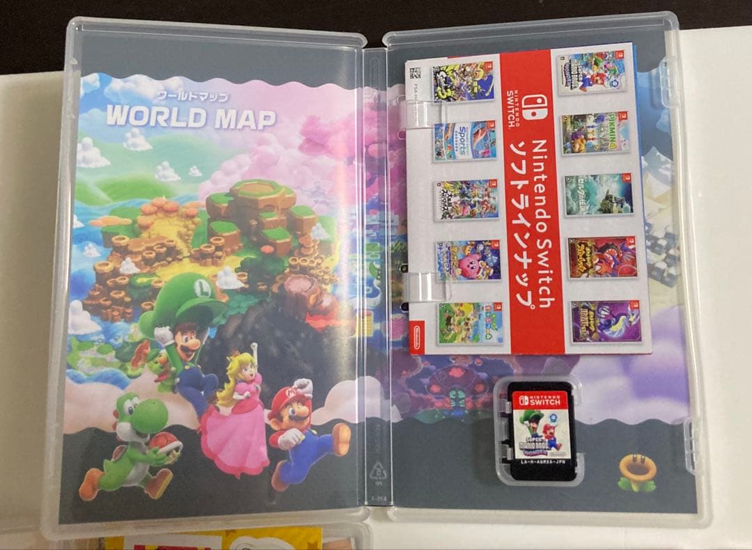 【美品】マリオワンダー、プリンセスピーチ ショータイム、マリオラビッツキングダム