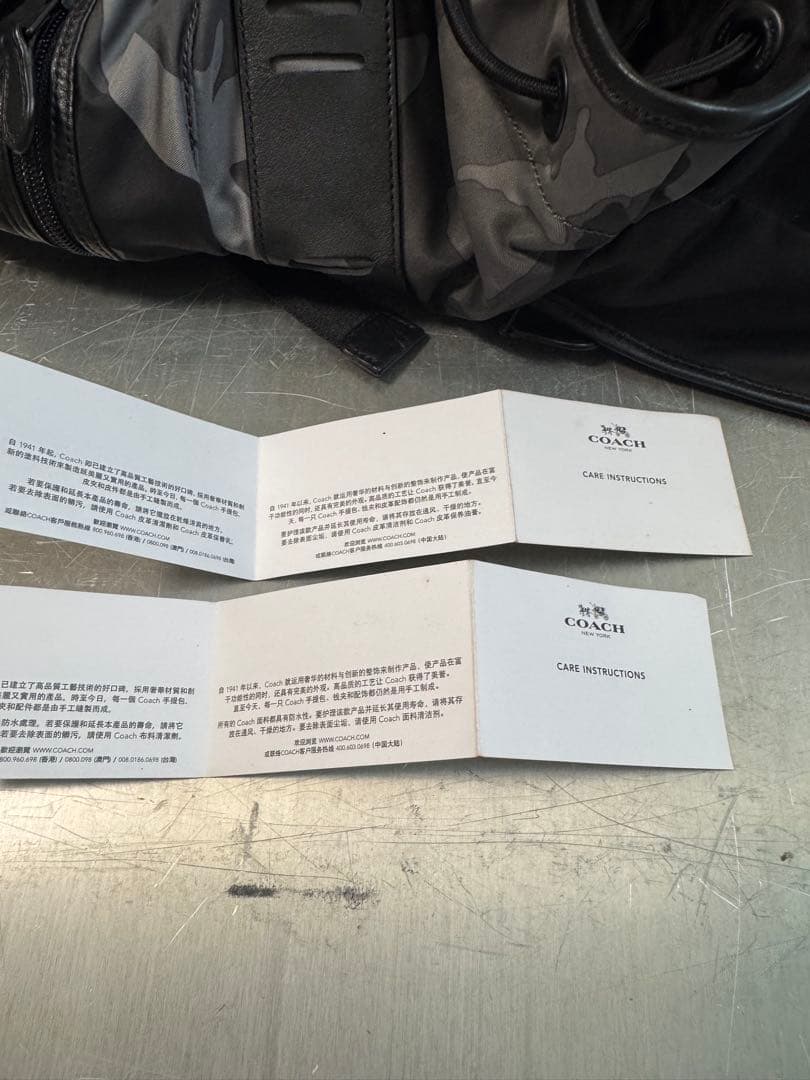 美品 COACH コーチ リュック