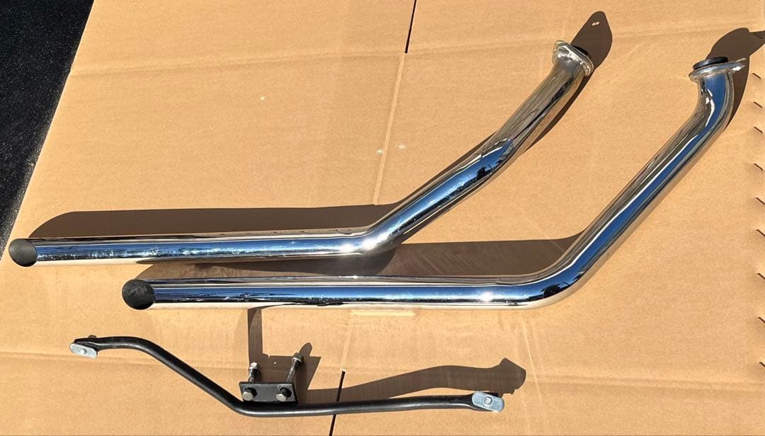 E*o様 ドラッグパイプ　ハーレーFX 70〜84ショベル サイクルシャックPH