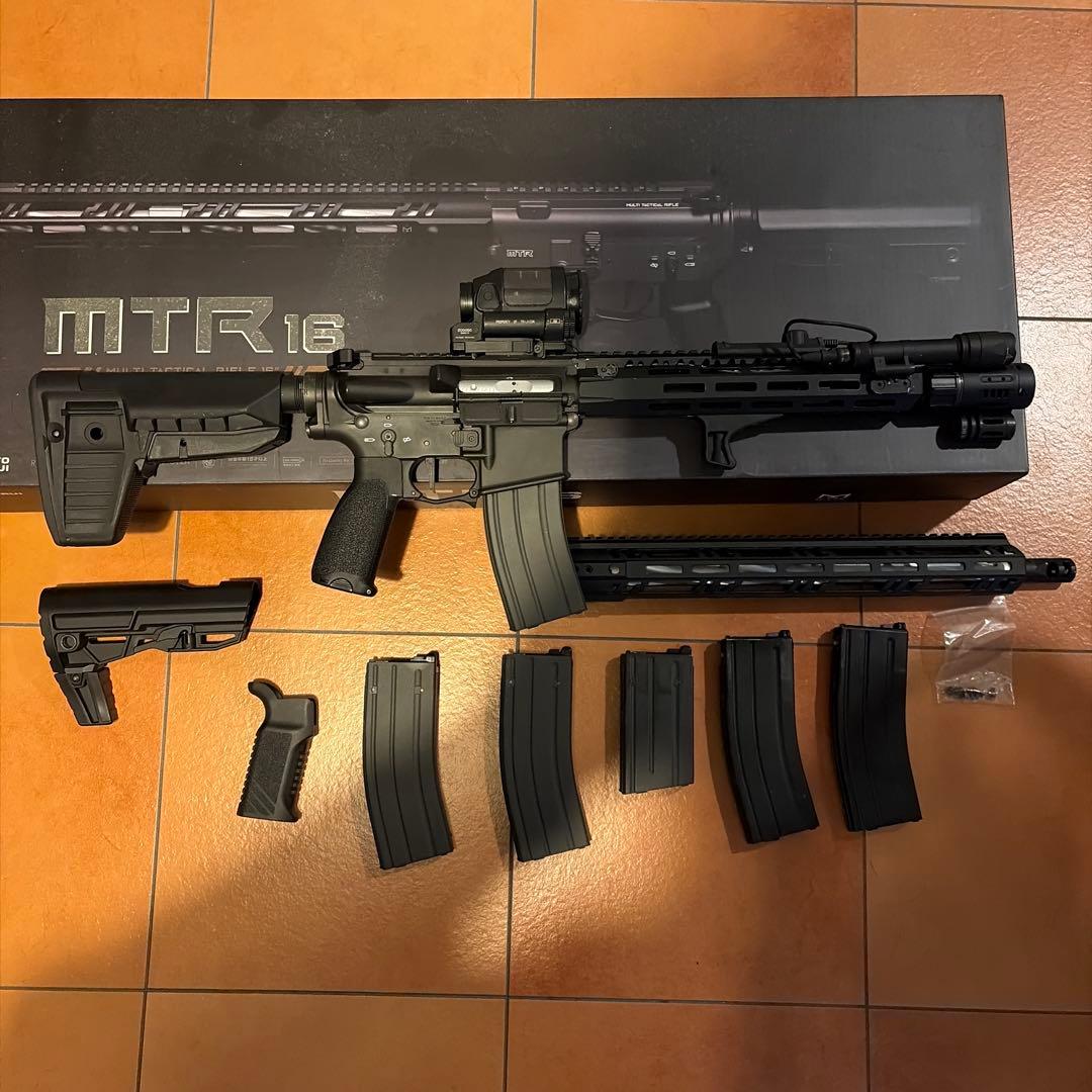 (ぽっけ)東京マルイ　MTR16 BCMカスタム