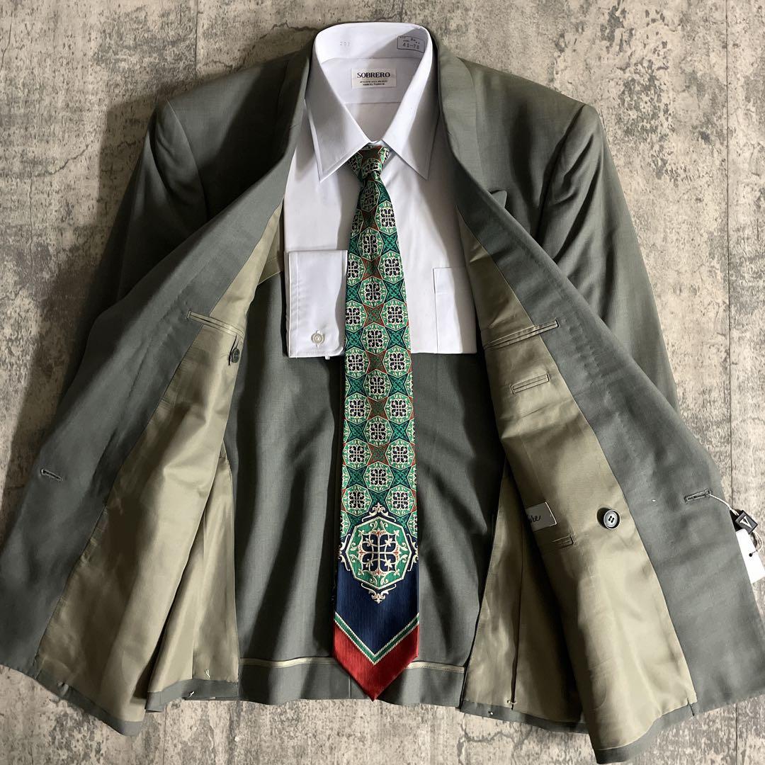 厳選【Apollo特注】 ダブルスーツ セットアップ VERSACE コーデ