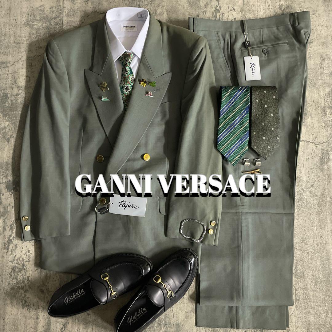 厳選【Apollo特注】 ダブルスーツ セットアップ VERSACE コーデ