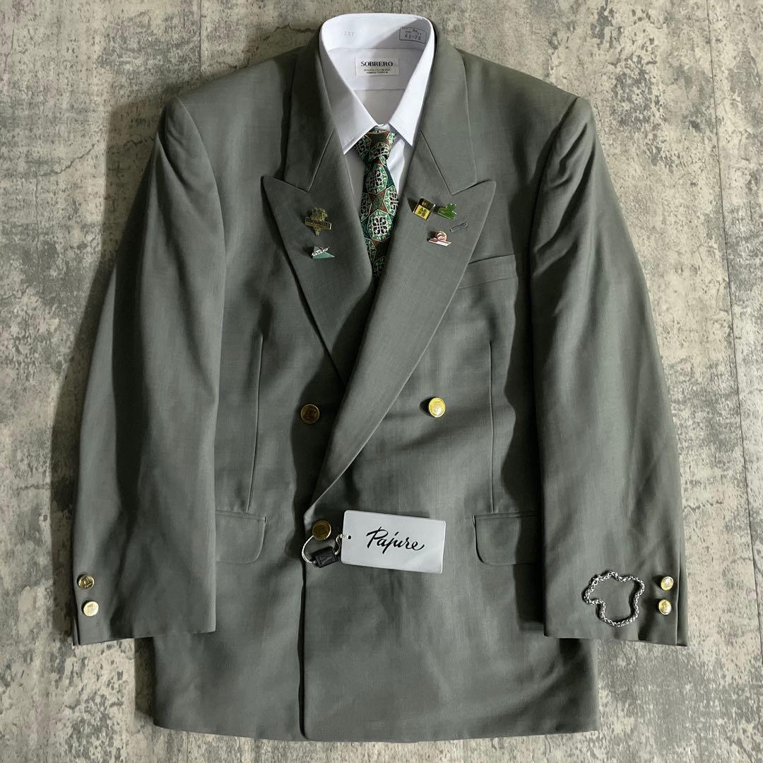 厳選【Apollo特注】 ダブルスーツ セットアップ VERSACE コーデ