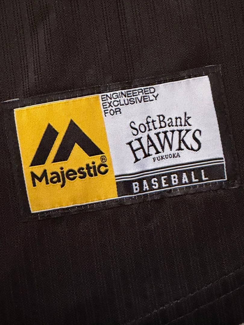 新品　ソフトバンクホークス　柳田 悠岐　レプリカユニフォーム　ビジター　XL