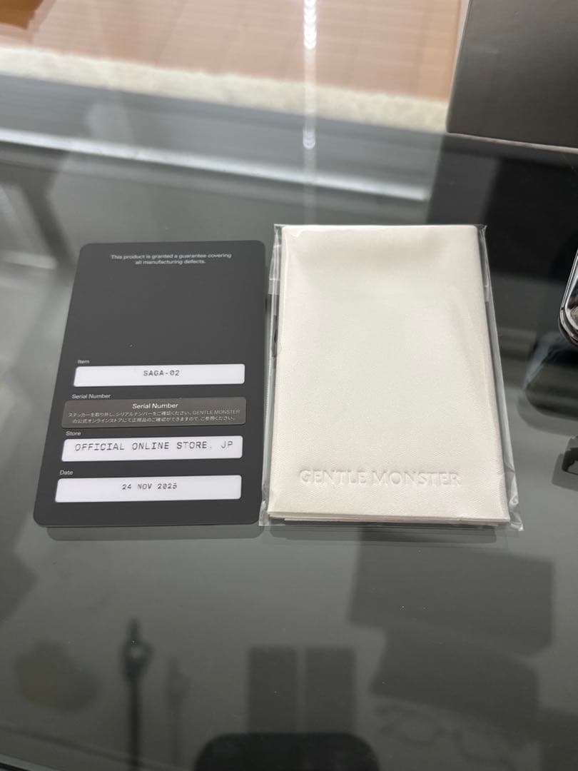 Gentle monster Sage02 シルバー/クリア