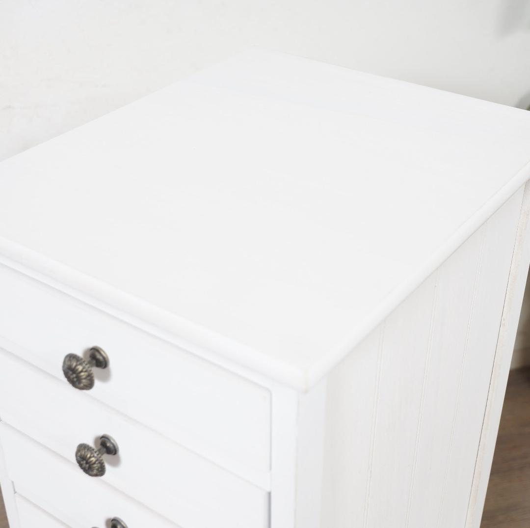 桐製　 隙間ラック　箪笥　整理タンス　書類チェスト　8段　収納　完成品