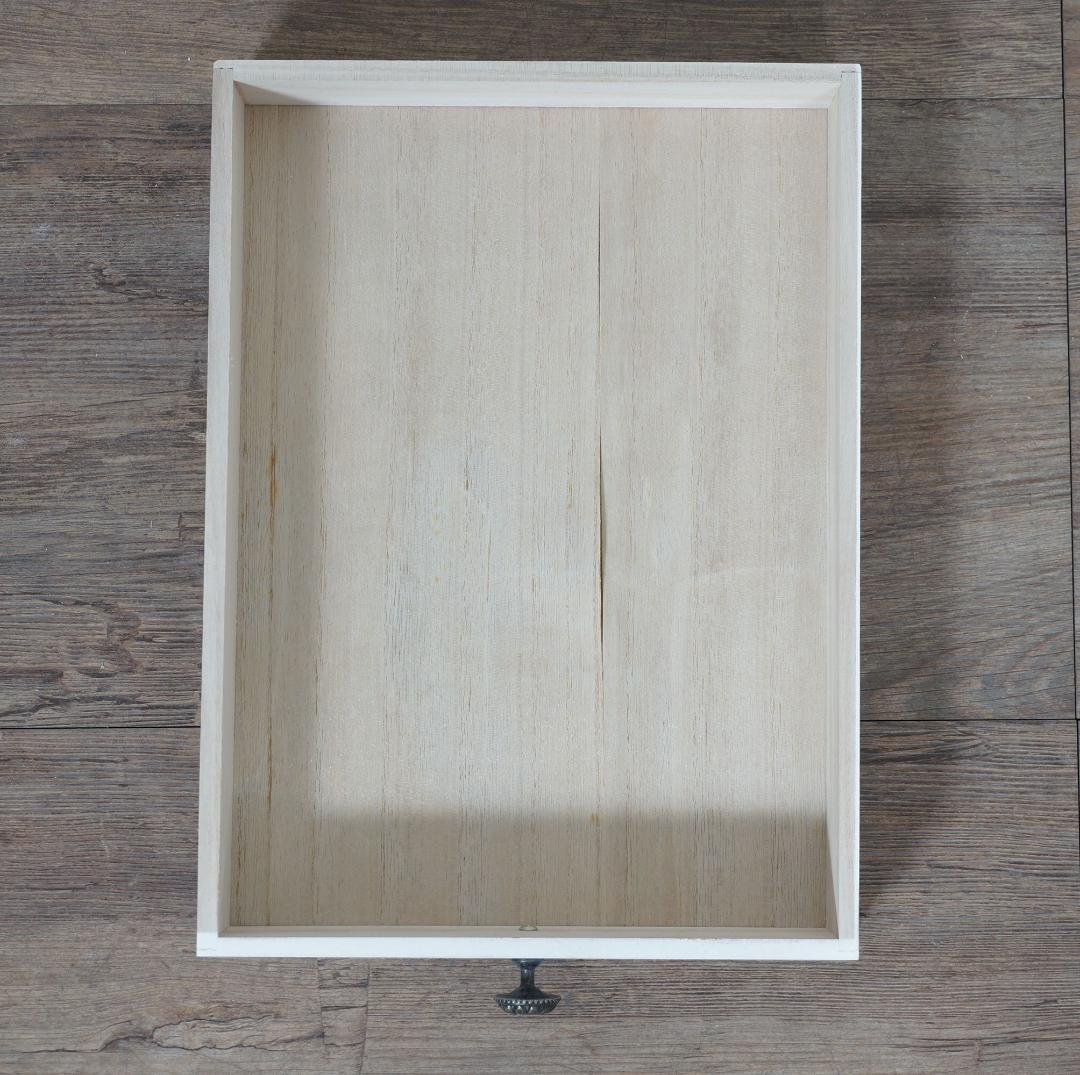 桐製　 隙間ラック　箪笥　整理タンス　書類チェスト　8段　収納　完成品