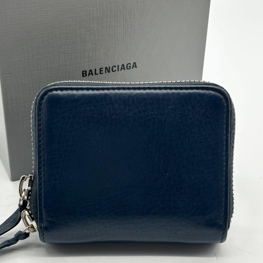 【箱付き】バレンシアガ ペーパー ビルフォード ミニウォレット