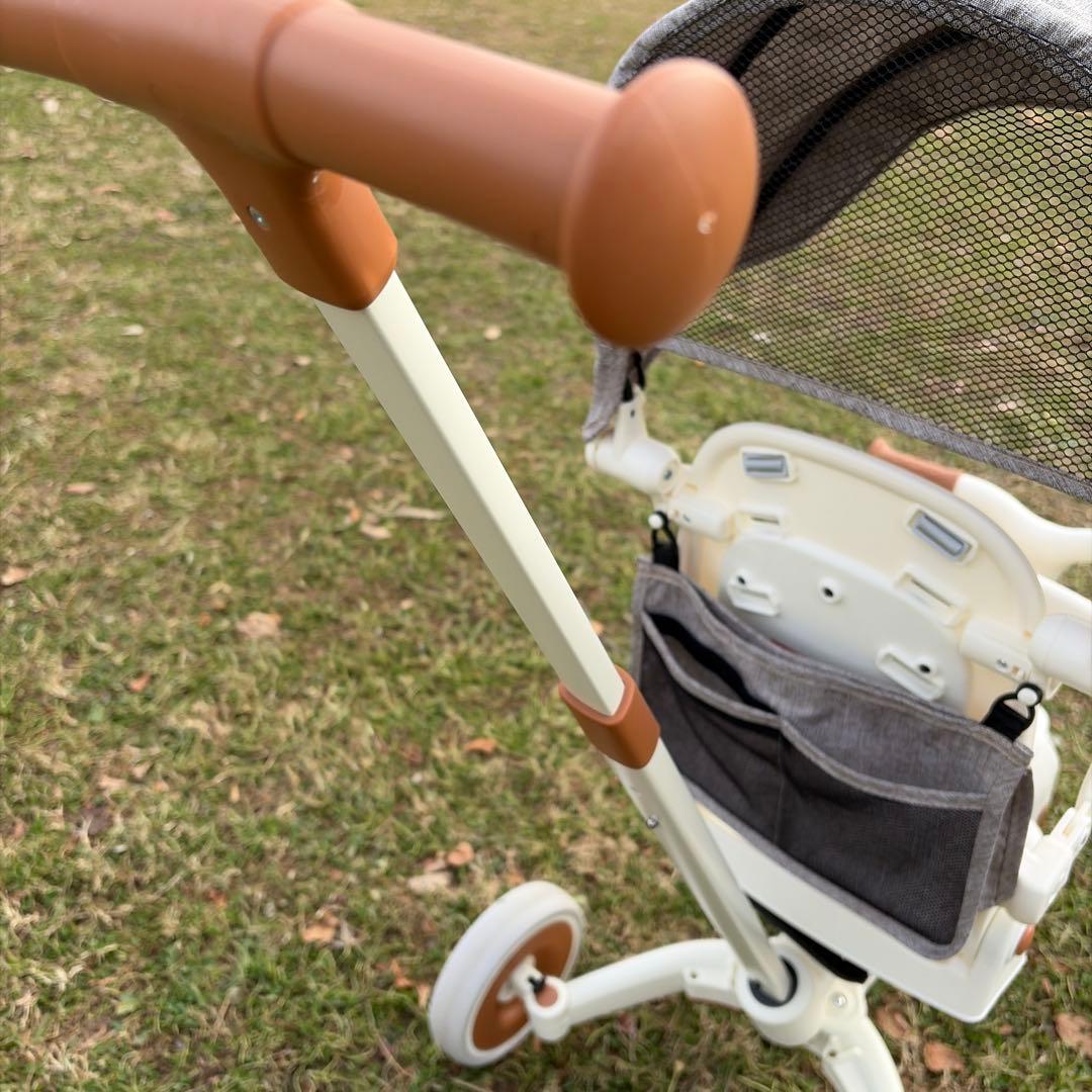 【美品】BTM 三輪車 ベージュ