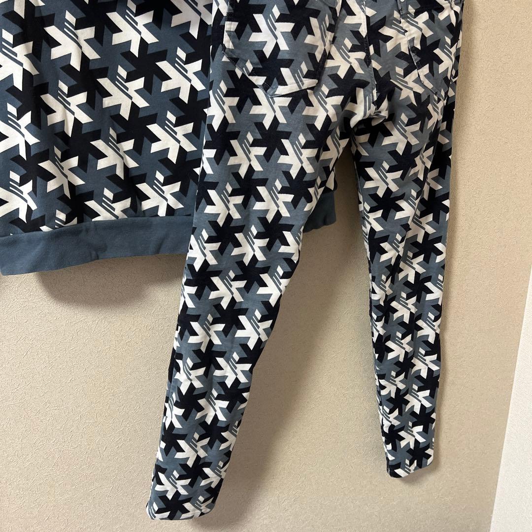 パーリーゲイツ セットアップ 裏起毛 パーカー