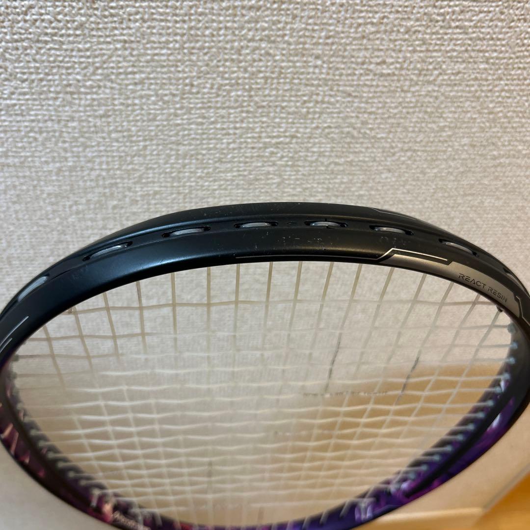 ソフトテニスラケット YONEXGEOBREAK 80S UL0 パープル