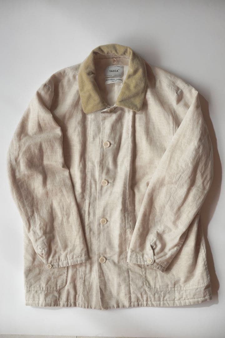 【本日限定お値引き中】YAECA カバーオール M ナチュラル