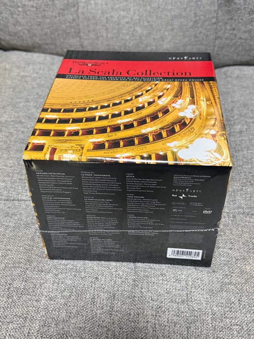 La Scala CollectIon オペラ　スカラ座コレクション 12DVD