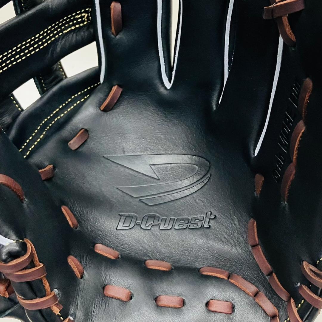 ディークエスト　PDR-295　軟式用　内野手用　ブラック　一般軟式用グラブ