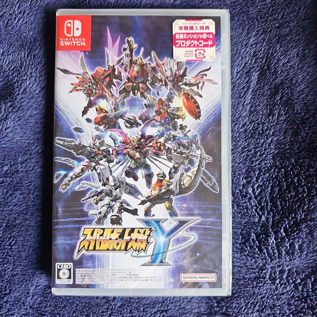 新品 スイッチ スーパーロボット大戦Y