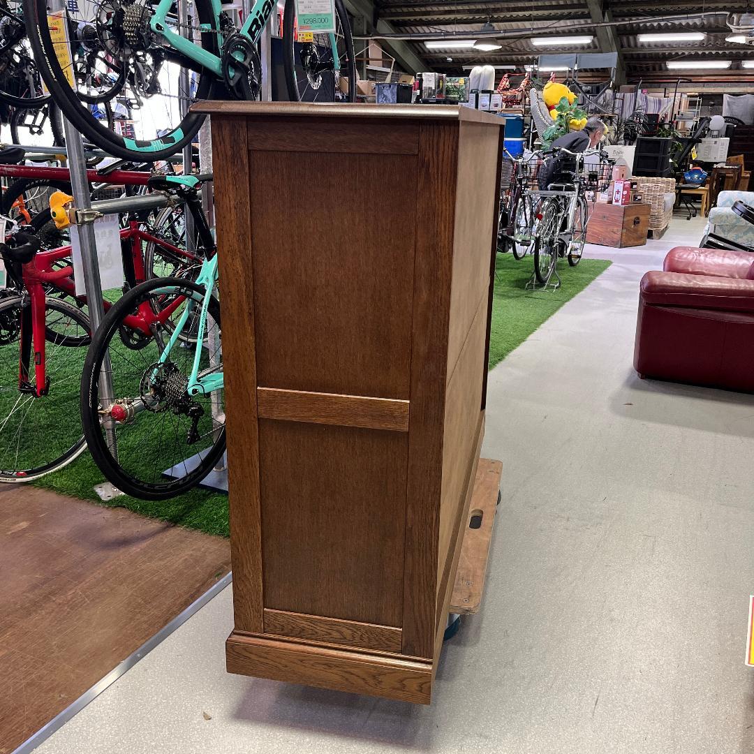 美品 葉山ガーデン 葉山クラシック オーク材 ドロワーチェスト 4段 16杯