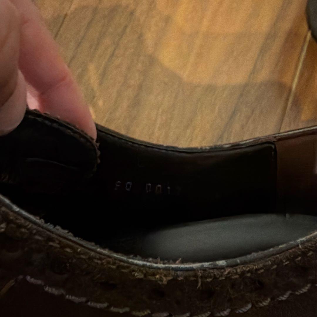 正規美品Louis Vuitton ブラウン スエード オックスフォード25cm