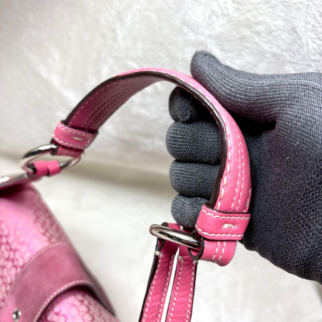 バッグ Coach One Shoulder Handbag pink soho