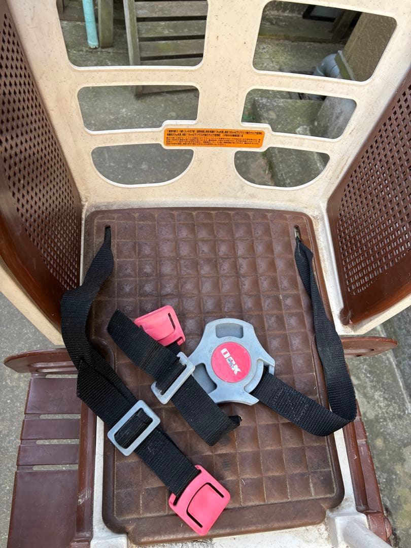 3人乗り自転車　子供乗せ自転車　修理必要なジャンク