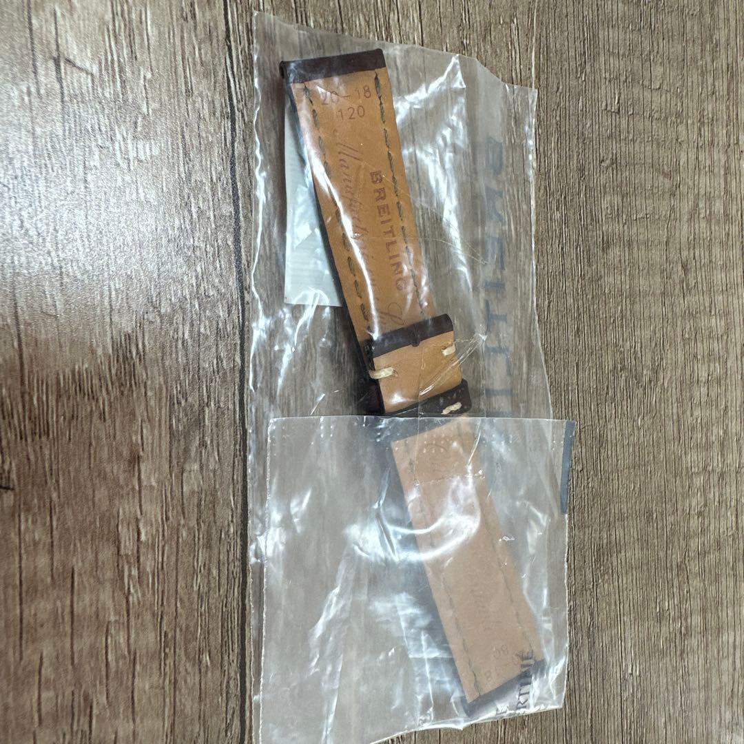 BREITLING レザーベルト 20mm ブラウン