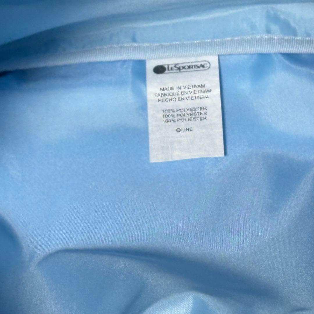 レスポートサック　デラックスエブリデイ　ポーチ付き　ペイズリー柄　ネイビー