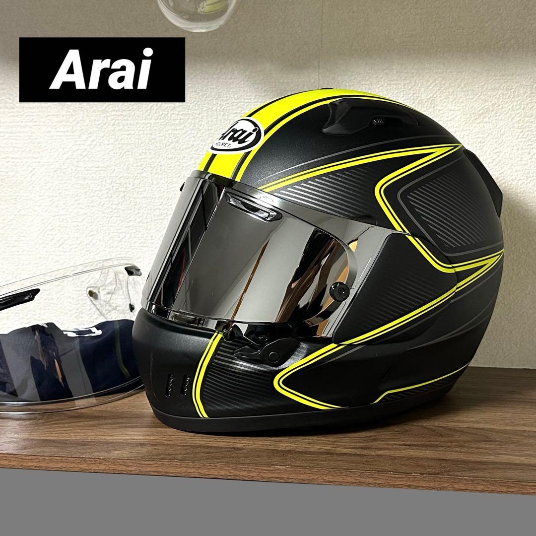 Arai アライ XD ディアブロ ミラーシールド装備 【すぐ発送【送料込】】