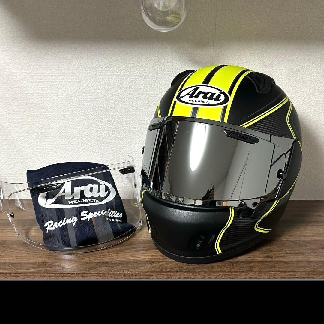 Arai アライ XD ディアブロ ミラーシールド装備 【すぐ発送【送料込】】