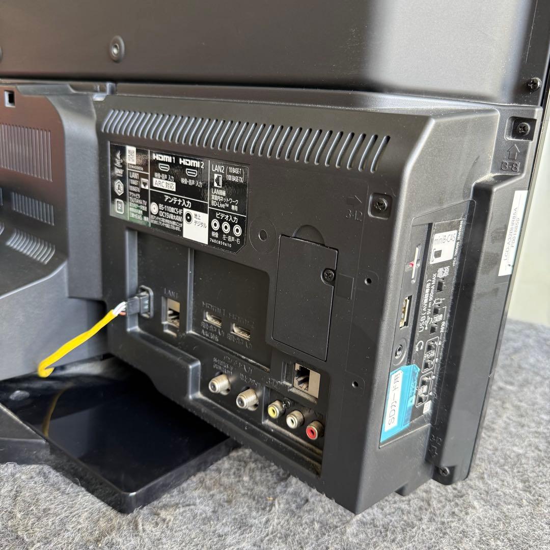 三菱電機　テレビ　32インチハードディスク内蔵ブルーレイレコーダー搭載録画テレビ