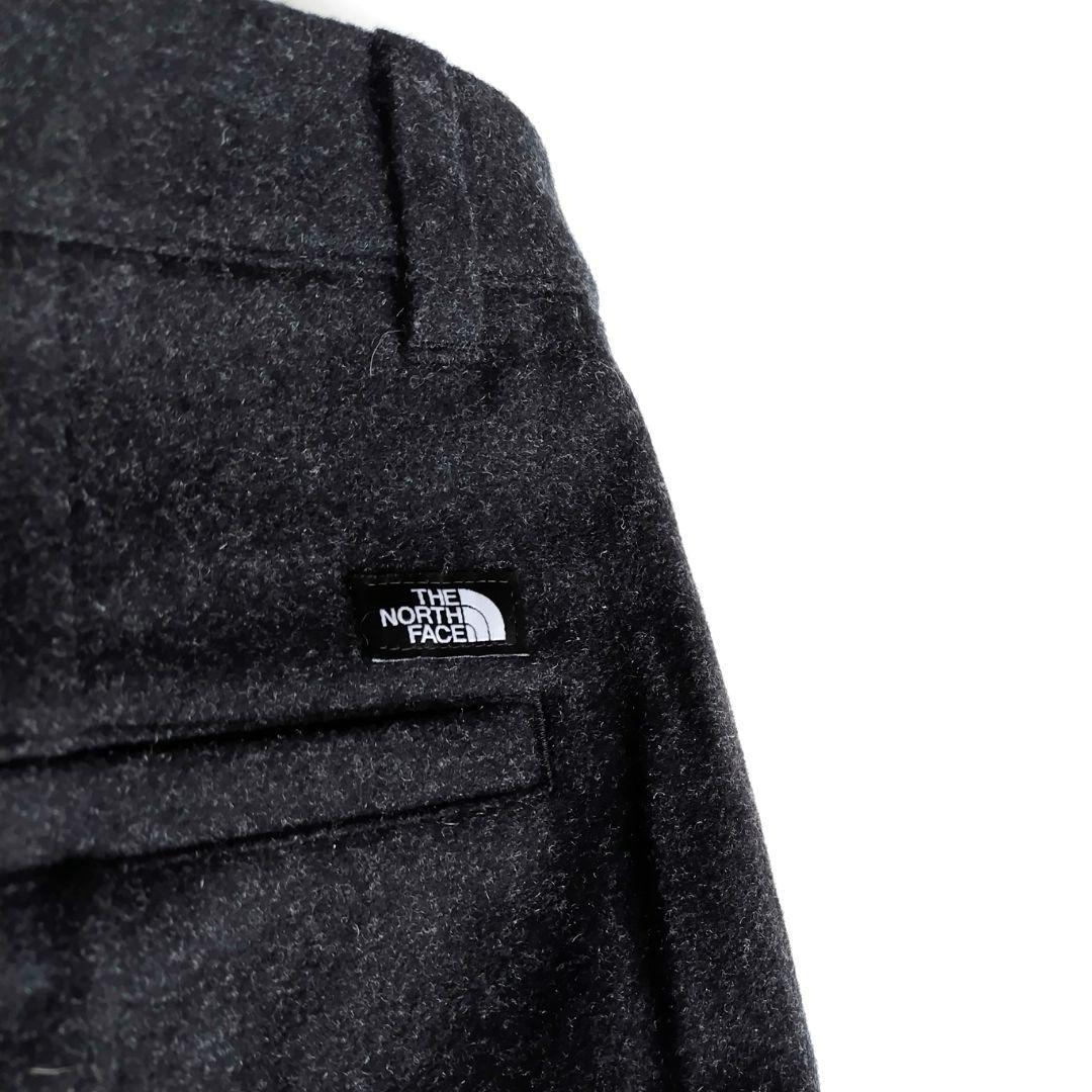 定価2.8万★新品★ノースフェイス ウッドランドウールパンツ センタープレス