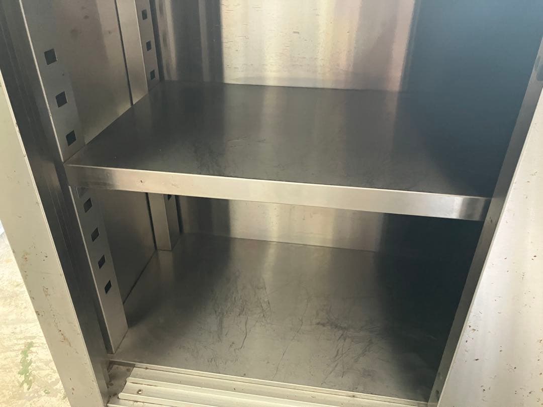 マルゼン ステンレス 食器庫 W1000×D450×H800mm 業務用 調理台