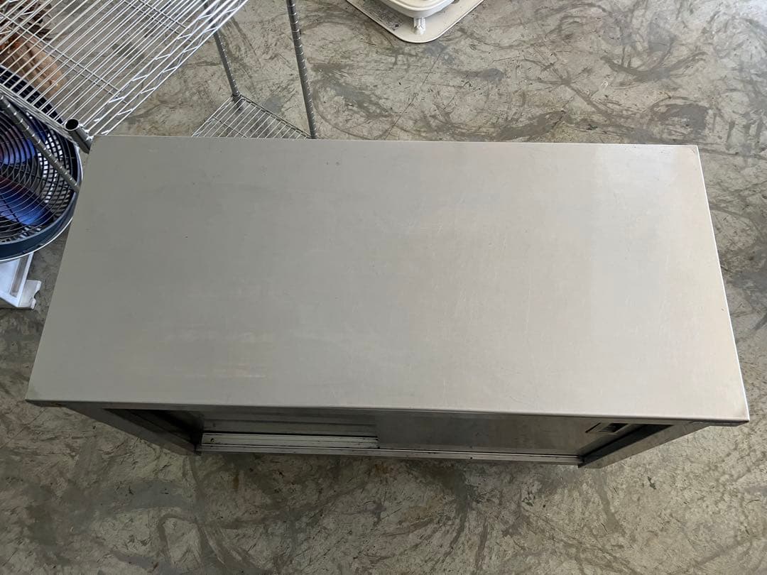 マルゼン ステンレス 食器庫 W1000×D450×H800mm 業務用 調理台