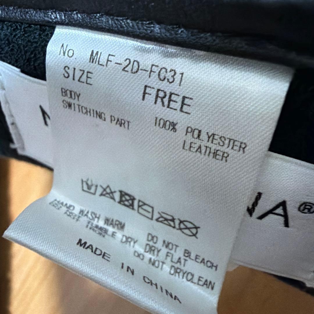 MARK & LONA スカルプリント バイザー FREE