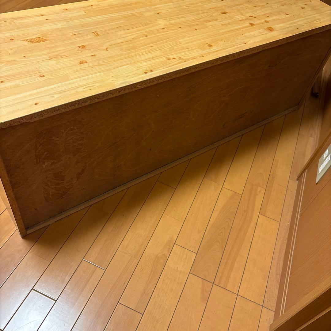 ナチュラルウッド 6引き出し ローチェスト