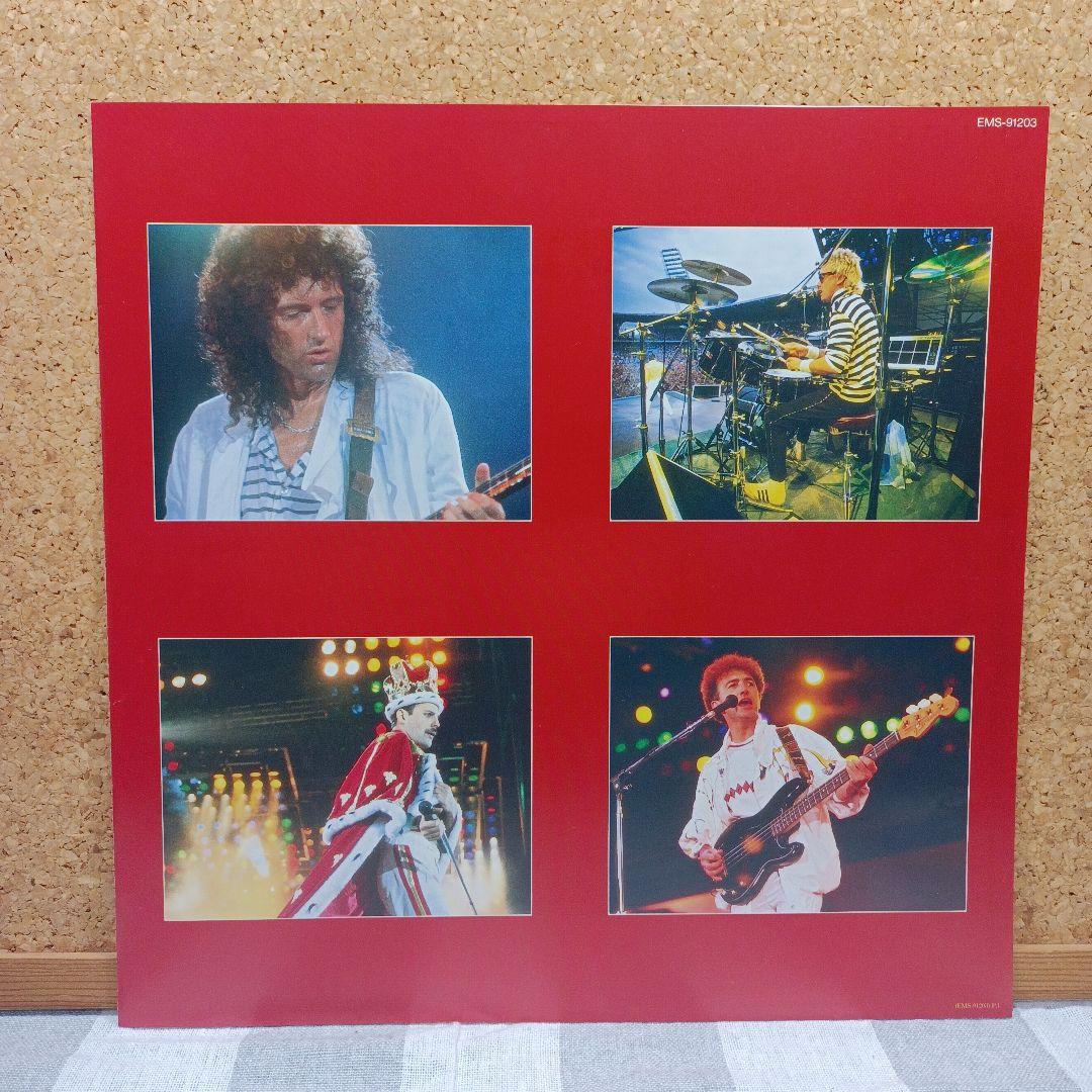 【極美品】レコード　QUEEN LIVE MAGIC