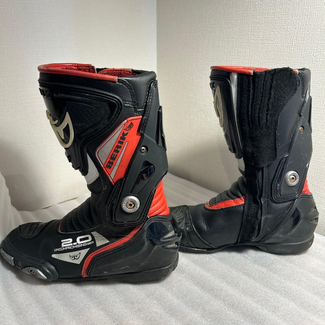 ベリック レーシングブーツ EU41 (25.5cm〜26.5cm) レッド