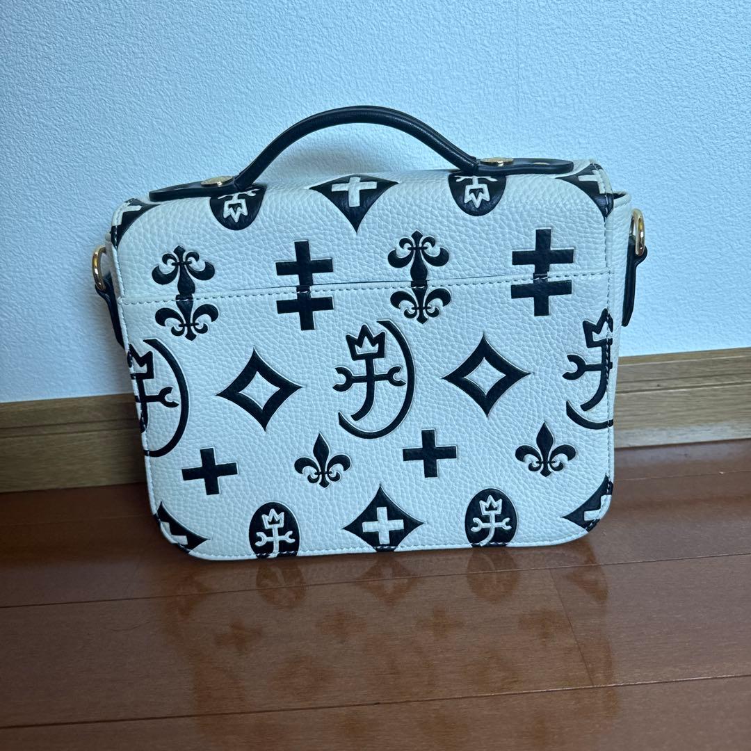 CASTELBAJAC ショルダーバッグ ホワイト/ブラック