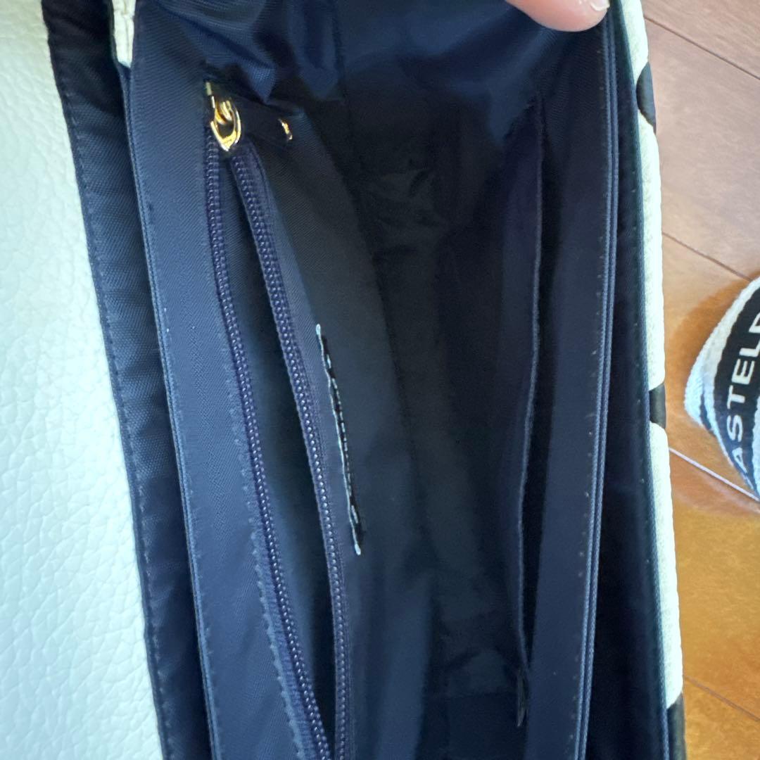 CASTELBAJAC ショルダーバッグ ホワイト/ブラック