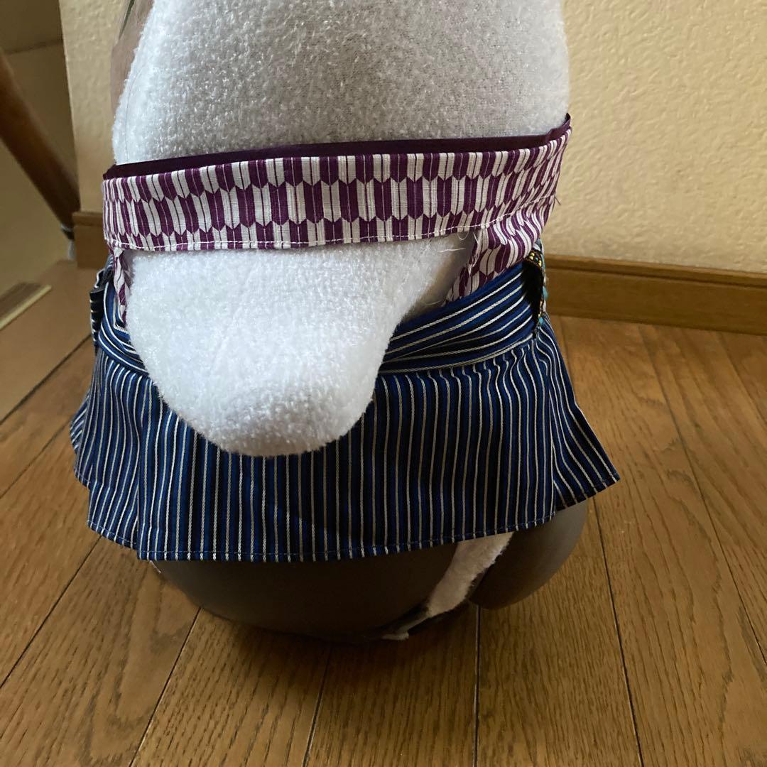 ラボット　服　lovot ラベンダー　薄紫　紗綾形　羽織　袴　インナー紫　矢絣