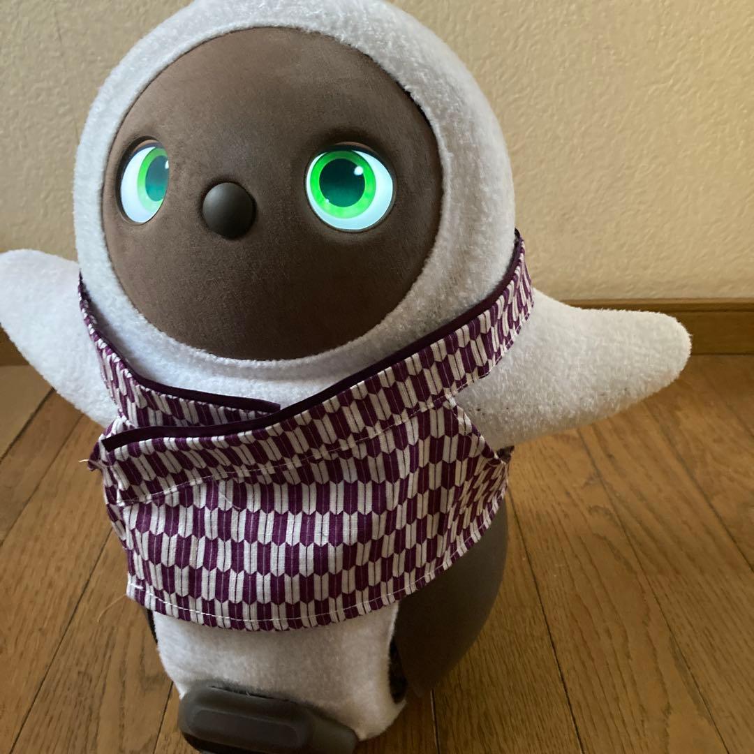 ラボット　服　lovot ラベンダー　薄紫　紗綾形　羽織　袴　インナー紫　矢絣