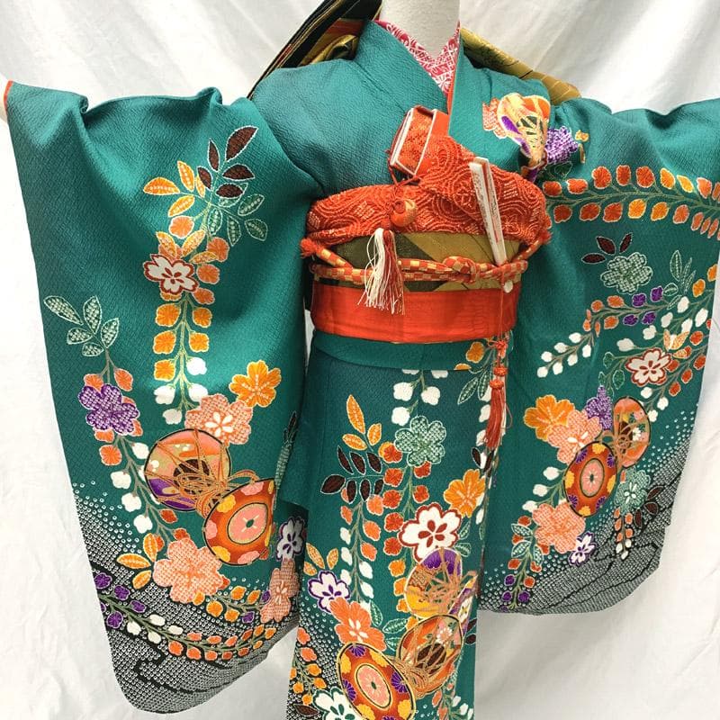 508ag34,帯揚げ帯締めしごき, 507ab20羽織紐■着物&袋帯&長襦袢