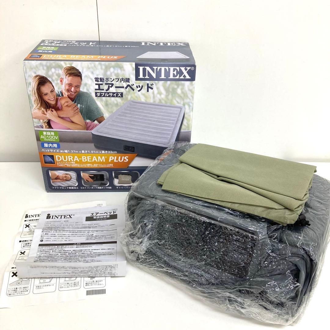 f284-1 INTEX AP619J エアーベッド　ダブル未使用