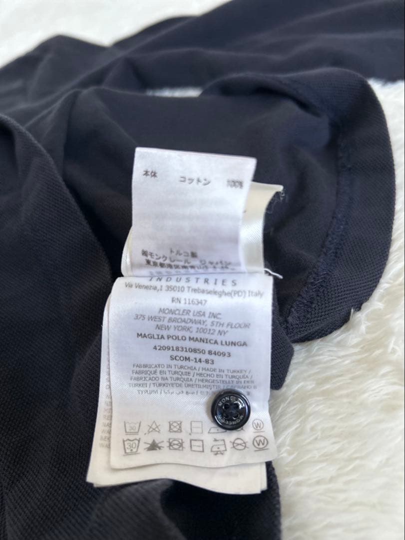 MONCLER モンクレール 長袖 ポロシャツ