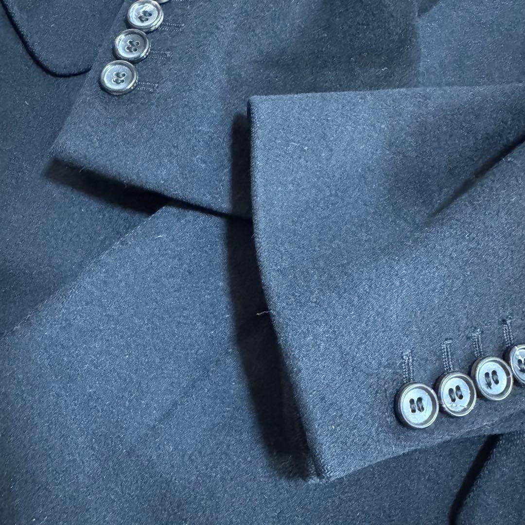 GUCCI トムフォード期 チェスターコート 50サイズ 比翼ボタン 黒