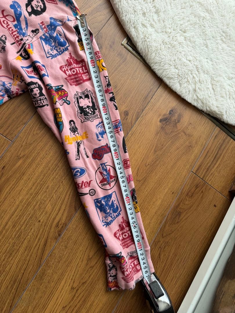 ヒステリックグラマー　ガールロゴ　総柄パーカー